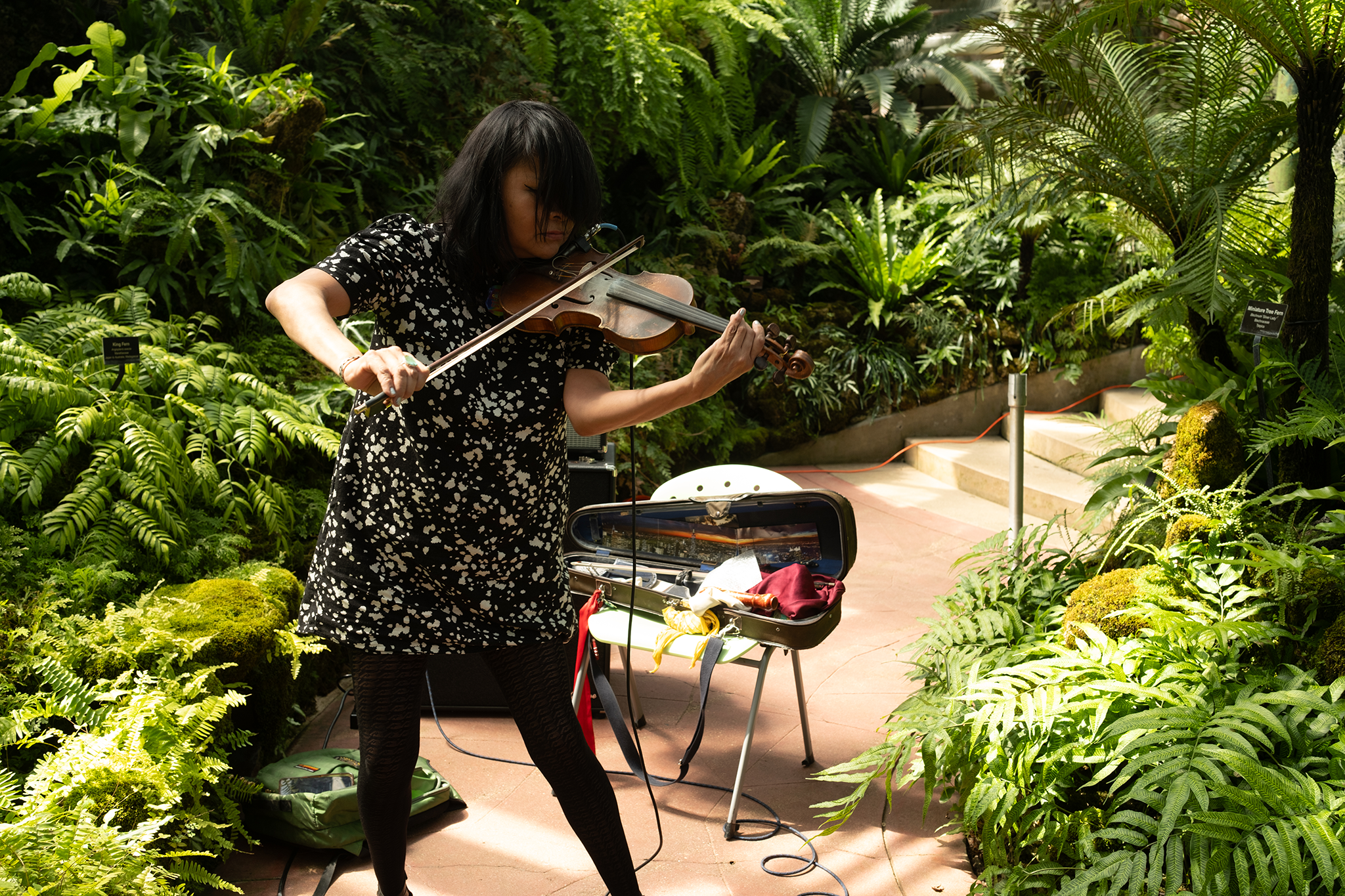 Laura Ortman Florasonic performance