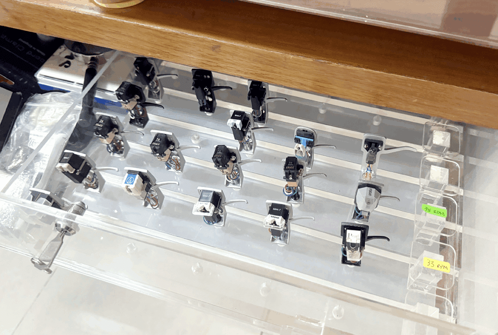 Various needles for Groove disc transfers