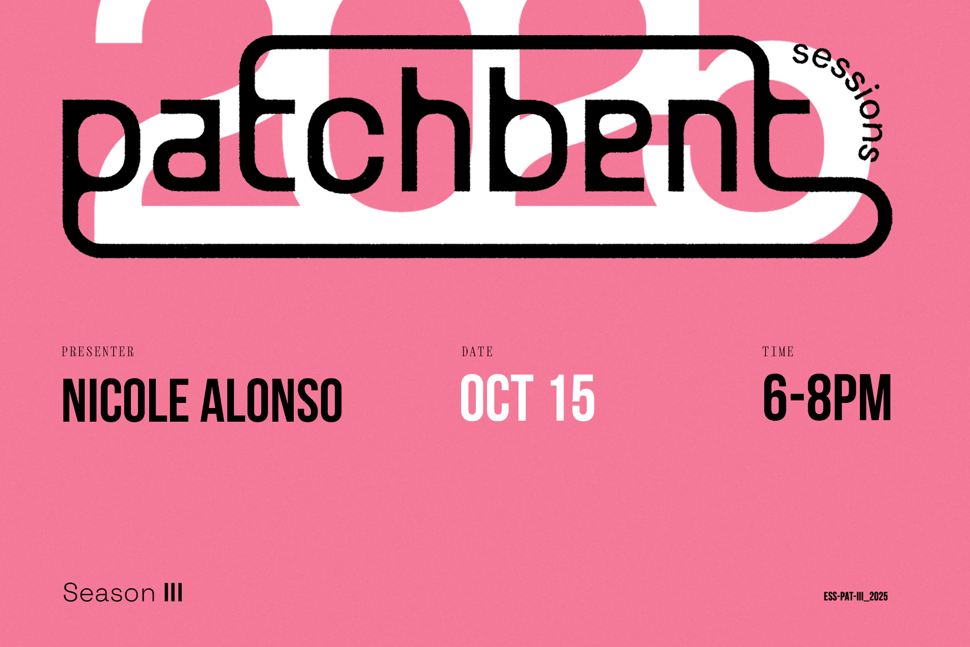 Patchbent: Nicole Alonso